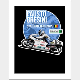 Fausto Gresini 1985 Spa Posters and Art